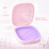 Gaboolo Retainer Case Slim Aligner Case with Vent Holes Compatible