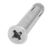 Sourcingmap M8 x 60mm 304 Stainless Steel Countersunk Head Sleeve