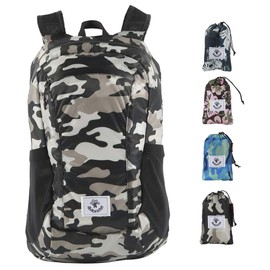 4Monster Foldable Backpack, Ultra Light Unisex Day Pack, Outdoor Waterproof Hiking Backpack for Camping, Hiking, Travel, Sports, Climbing, Cycling