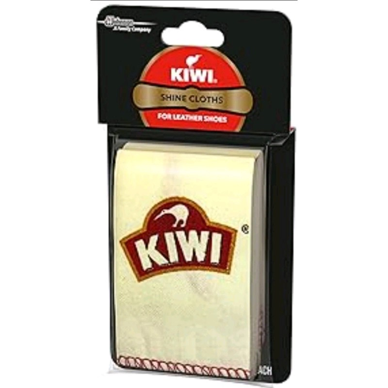 Kiwi Brown Shoe Polish Care Kit 1.13oz + 2 Foam