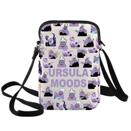 BWWKTOP Villains Ursula Crossbody Bag - Ursula Fans Gift, Shoulder Bag, Merchandise, Ursula Moods Xk Bag