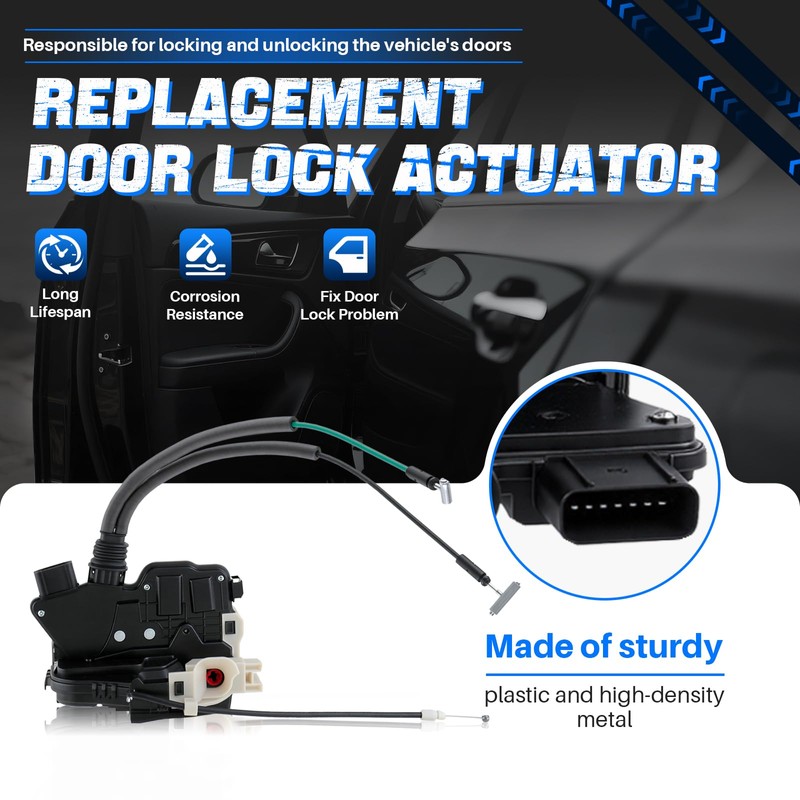 AUTOKAY 813102P000 Front Left Driver Side Door Lock Latch Actuator