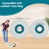 Mozzoom Microfiber Replacement Heads for Leifheit Clean Twist Disc Mop