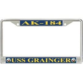 MilitaryBest USS Grainger AK-184 License Plate Frame