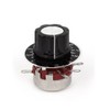 uxcell Rotary Carbon Film Potentiometer with Diameter with Knob, WTH118-1A