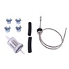 ZTUOAUMA 46cm Diesel Heater Fuel Line Fuel Tank Standpipe Filter