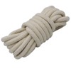 Jukway Cotton Cord 11 mm Round Cord Braided Rope with