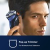GDKLXL Rechargeable Electric Razor for Men: IPX6 Waterproof Shaver -