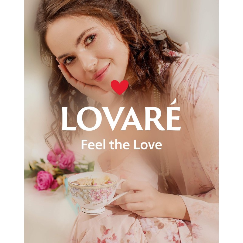 LOVARE Tea Bags Variety Pack - Made in Ukraine -