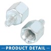 A ABSOPRO Motorcycle Rearview Mirrors Adapter 10mm to 6mm Screws