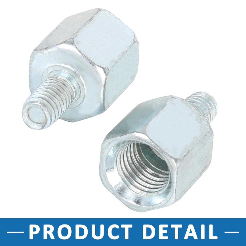 A ABSOPRO Motorcycle Rearview Mirrors Adapter 10mm to 6mm Screws