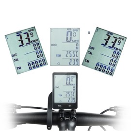 BESPORTBLE Bicycle Speed Static Exercise Bike Wired Speedometer Speedometer with Rear Light Bicycle Computer Speed Meter Wireless Bicycle Training