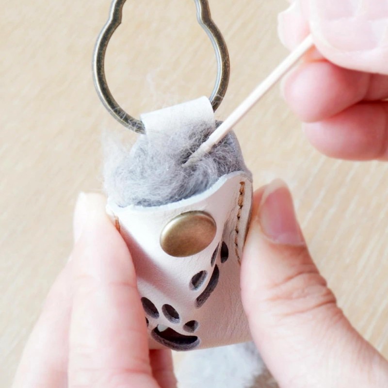 Pet Hair Case, Genuine Leather, Portable, Carrying, Dogs, Cats, Rabbits,