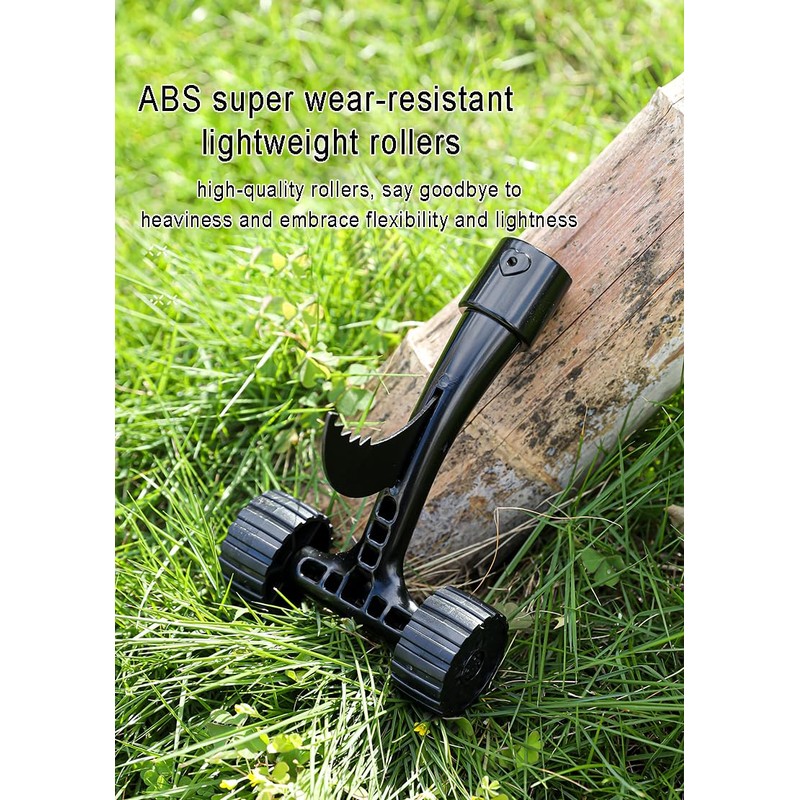 Crevice Weeding Tool with Wheel,Adjustable Handle Length, Allowing for Effortless