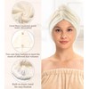 Coubeau Hair cap for the night, sleep cap, silk turban