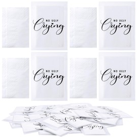 Sayglossy 15 Pack No Ugly Crying Tissue for Wedding Bulk 3 Ply Pocket Packs Small Tissue Individual for Wedding Guests Welcome Bags Pocket Paper Mini Travel Graduation Ceremony Party