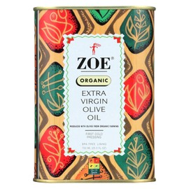 Zoe Olive Oil - Organic Extra Virgin - Case of 6-25.5 Fl OZ