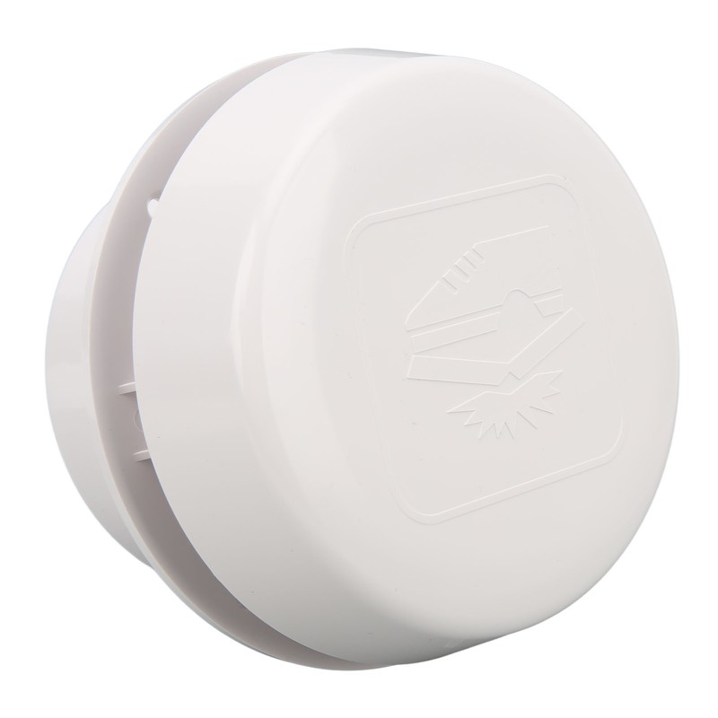 RV Mini Vent Fan White Round Noiseless Compression Resistant Vent