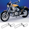 OTOTEC 2pcs Motorcycle Exhaust Pipe Connector Motorcycle Exhaust Pipe Stainless