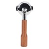 58mm Portafilter Single Head Extraction Solid Wood Handle Stainless Steel