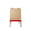 Crestline Products Natural Wood Child's Preschool Easel (White Dry Erase