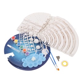 Build and Paint Solar System Interactive Educational DIY Assembling Painting Solar System for Kids Children