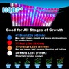 HQRP Quad-Band 14W 225 LED Blue/Red/Orange/White Spectrum Hydroponic Plant Grow