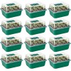 VIVOSUN 12-Pack Seed Starter Trays 144-Cell Germination Reusable Humidity Domes