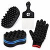 GMBANK Hair Sponge Brush,Styling Tools for Natural Curls and Home