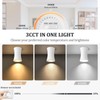 YindaLux LED Surface-Mounted Spotlight, White, Diameter 64 x 100 mm,
