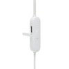 JBL TUNE125BT JBLT125BTWHT Bluetooth Earphones, Multi-Point Compatible, Wireless, Microphone Remote