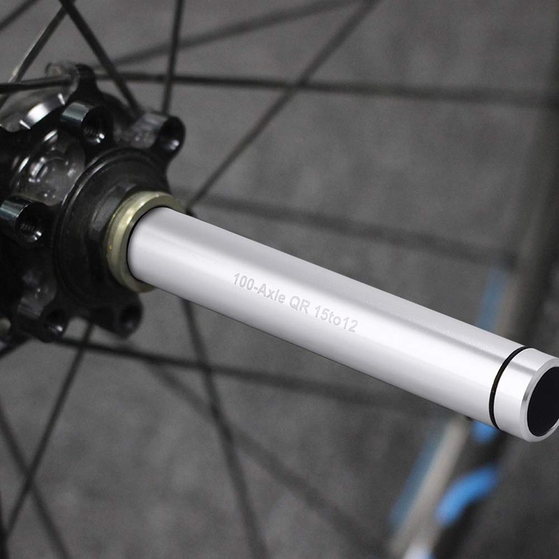 BuyWeek Bicycle Thru Axle, Bicycle Quick Release Thru Axle Adapter