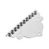 Mandolin Tailpiece 10 String Metal Guitar Mandolin Tailpiece Replacement for