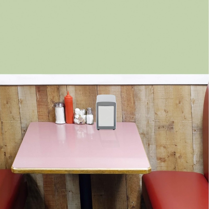Relaxdays Napkin Dispenser Retro Metal Small Napkin Holder for Ice