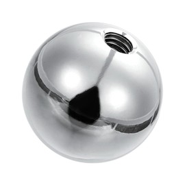 PATIKIL M10x45mm Ball Nuts Knob, 1pcs 304 Stainless Steel Round Solid Blind Hole Decorative Screw Cap Cover Machinery Handle Hardware