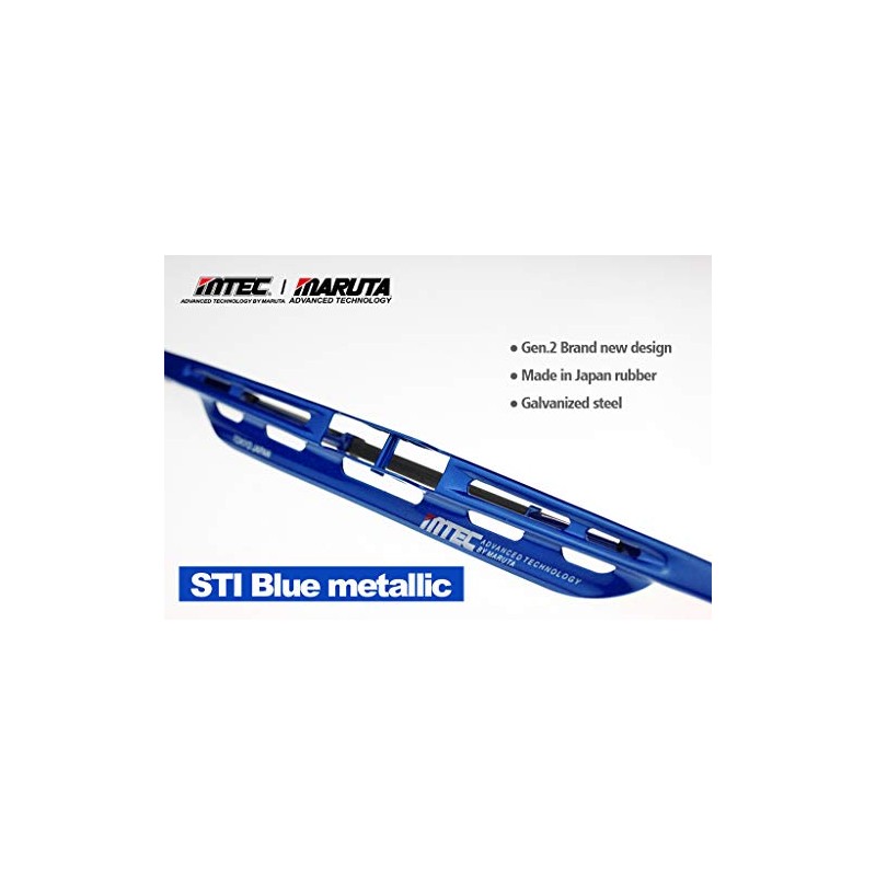 MTEC Sports Wing Windshield Wiper Blade STI Blue Color …