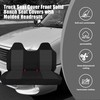 FIOQE Truck Seat Cover Front Solid Bench Seat Covers with
