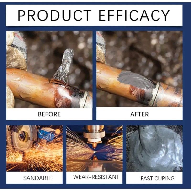 Olanta Trade Solution Magic Epoxy for Welding Repairs – Metal,
