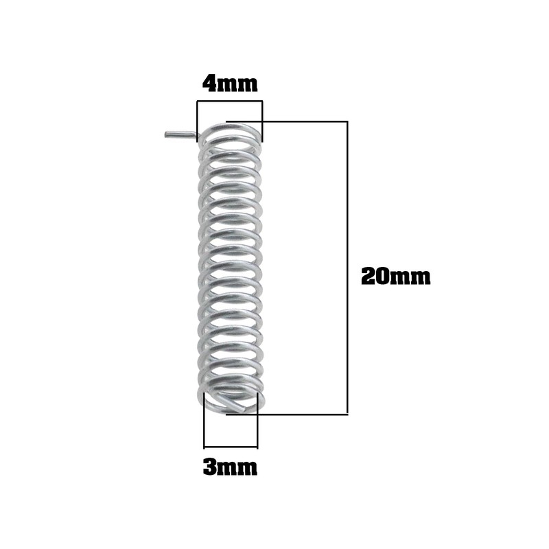 VGOL 100PCS Car Remote Flip Key Blade Axis Lock Spring
