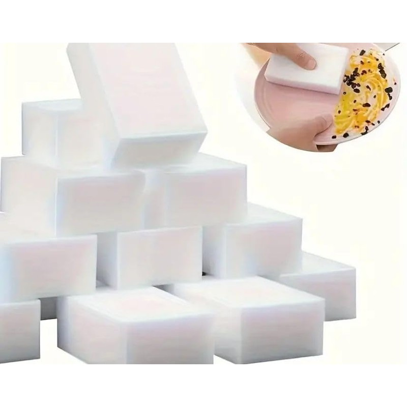 20-Pack Magic Eraser Sponges – Powerful Multi-Surface Cleaning Pads for