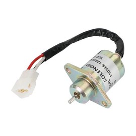 Otobaijeni 1503ES-12A5UC5S 17454-60010 SA-4569-T 17594-60014 16616-60010 12V Fuel Shut Off Solenoid Valve for Kubota BX2200 D905 D1005 D1105 V1205 V1305 V1505 Engine