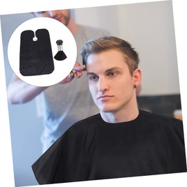 Beavorty 1set Hair Trimming Cape Lightweight Hair Cutting Shawl Neck Duster Brush for Hairdressing Comfortable for Salon Use