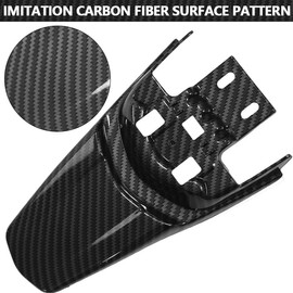 Fender Imitation Carbon Fiber Sur Ron Rear Fender Dirt Bike Rear Mud Guard Back Mudguard Protector for Electric Bike Sur Ron X/S/Surron/Light Bee / X160 / X260