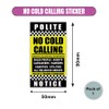 No Cold Callers Sign for Front Door Sticker No Cold