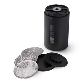 Grater Rain Cheese Grater Lower Housing, Heavy Duty Electrical Cheese Grater for Kitchen with 3 Interchangeable Blades, Dishwasher & Refrigerator Friendly Easy to Use Cheese Shredder