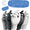 Cotton Gloves, 1 Pair with Elastane, Soft Textile Gloves Made