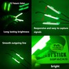 LINGUANG Clip On 20PCS Bulk Fishing Glow Sticks for Rod