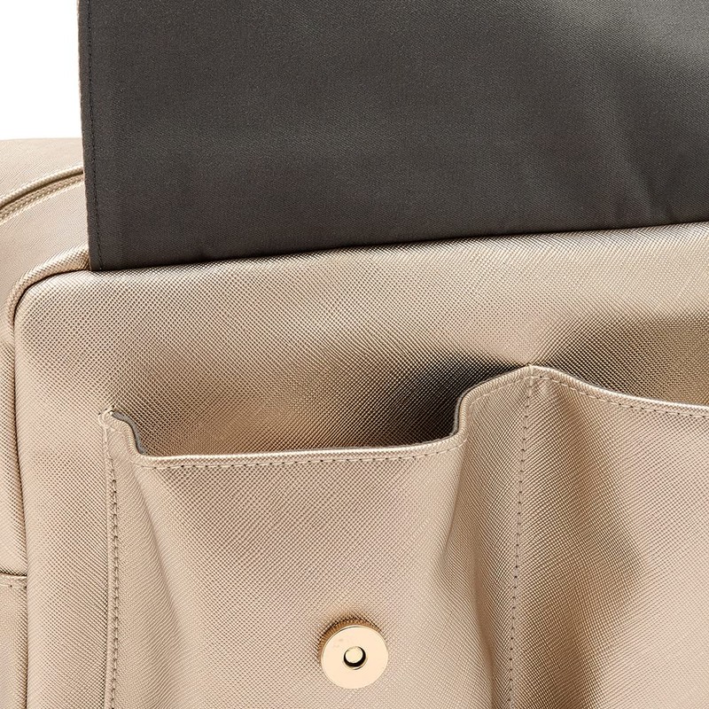Victoria Green 'Iris' Carry All Wash Bag in Gold