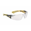 Bollé RUSHPPSIY One Size "Rush+" Safety Spectacles - Yellow/Black