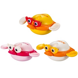 HUANJOYNE Wind-Up Floating Duck Bath Toy, Bath & Pool Fun for Babies 6-12 Months, Toddlers 1-3 Years - Perfect Baby Toys